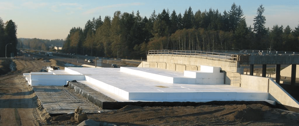 Ausblox Geofoam Block installation